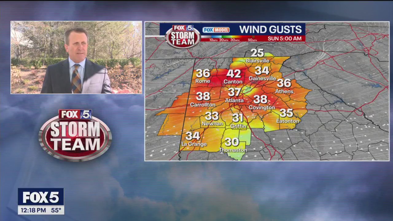 Thursday midday weather forecast
