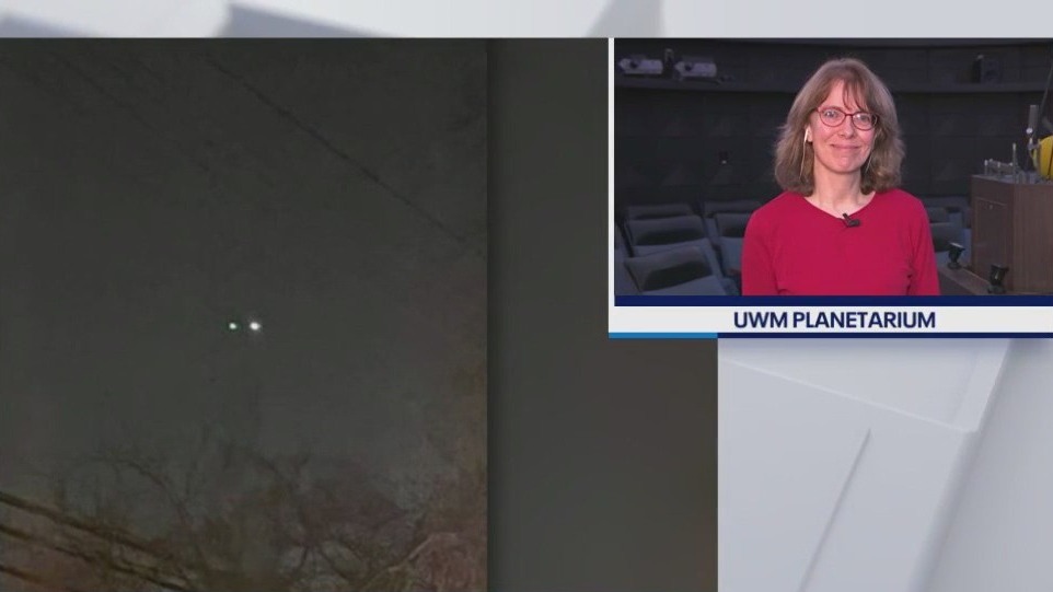 Jupiter-Venus conjunction; UWM professor explains strange lights