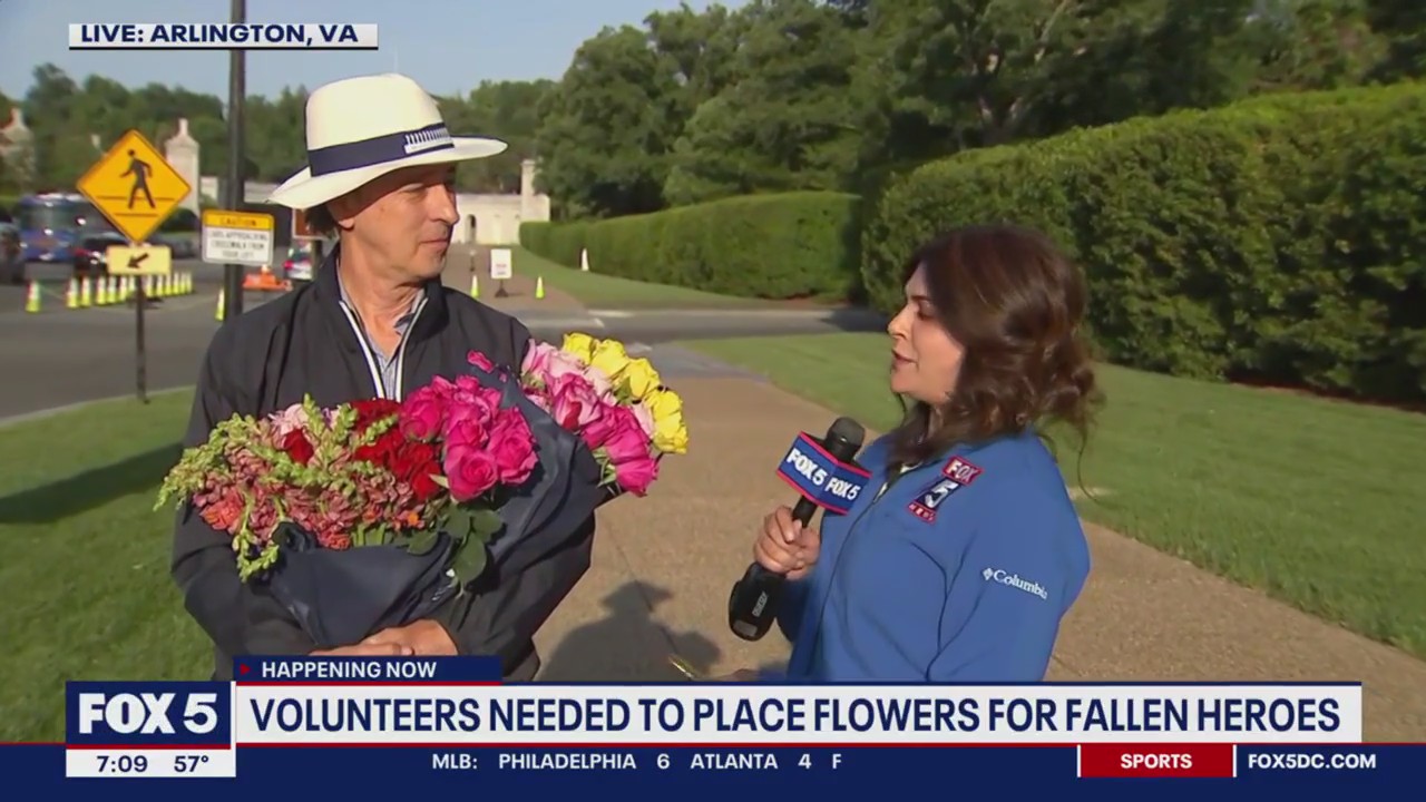 Volunteers needed to place flowers for fallen heroes