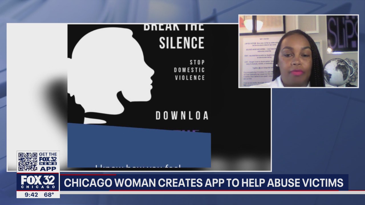 Chicago woman creates app to help abuse victims