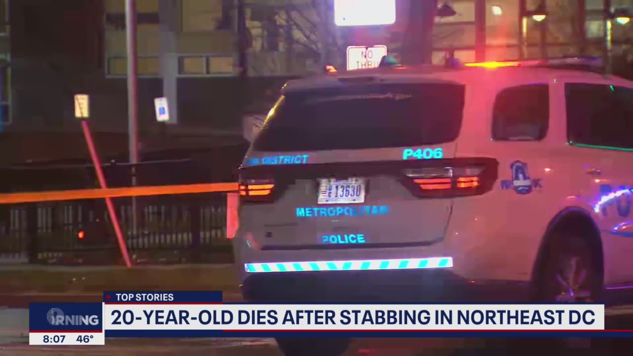 20-year-old dies after stabbing near Northeast DC school