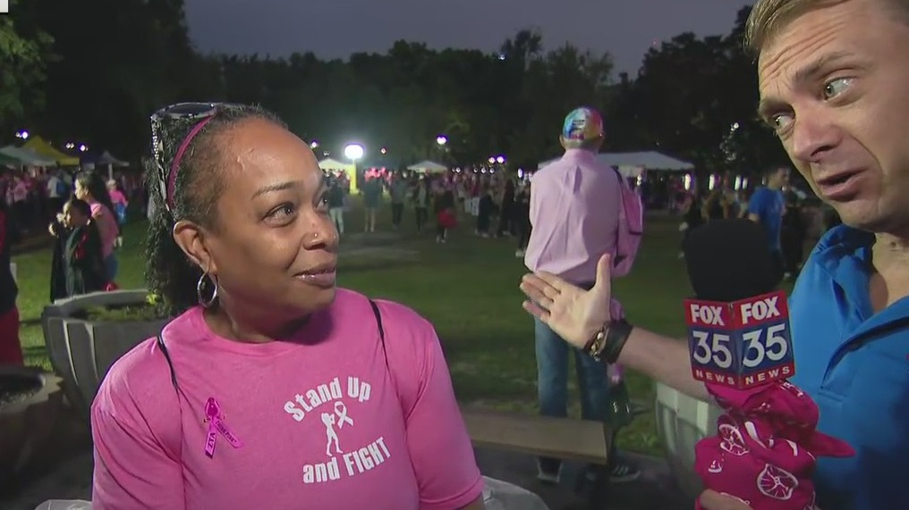 Orlando woman honors childhood friends, stepmom at breast cancer walk