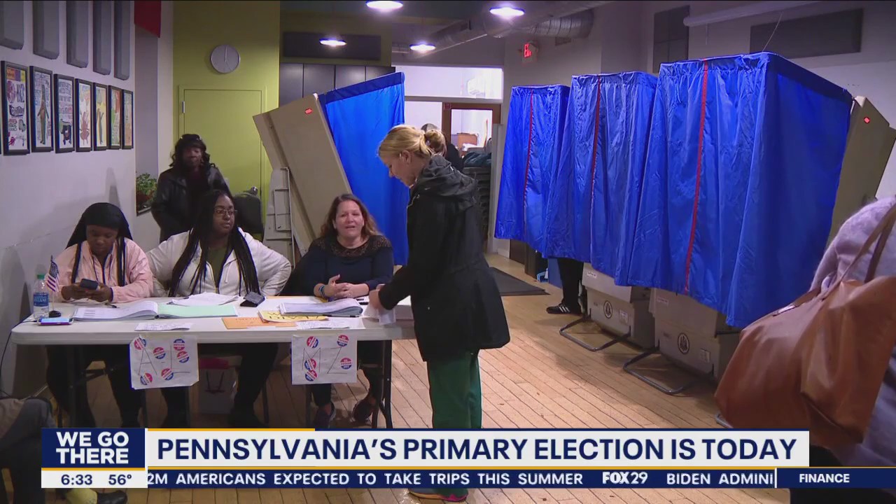 Mayor primaries being held in Philadelphia Tuesday