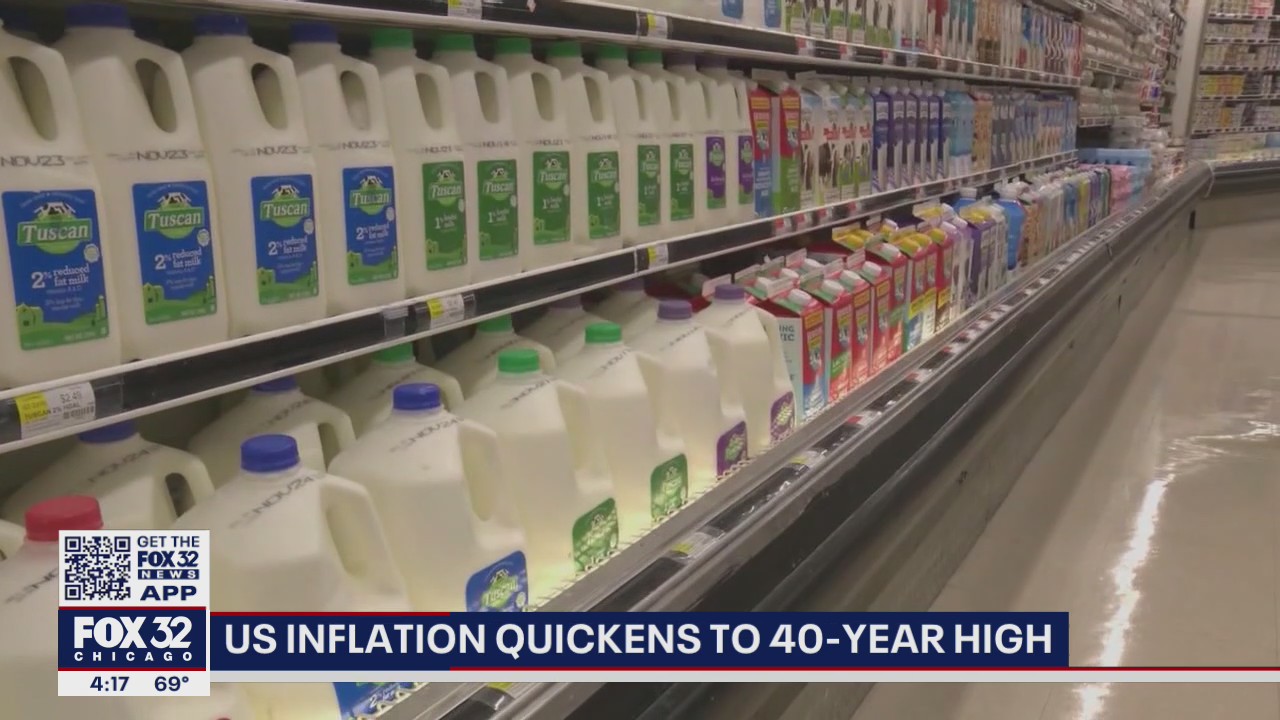 US inflation hits highest level in 40 years
