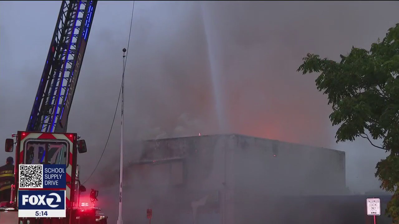 Fire breaks out at shuttered Hayward elementary school