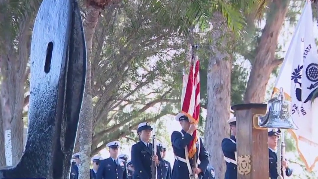 Lives of Coast Guardsmen honored 44 years later