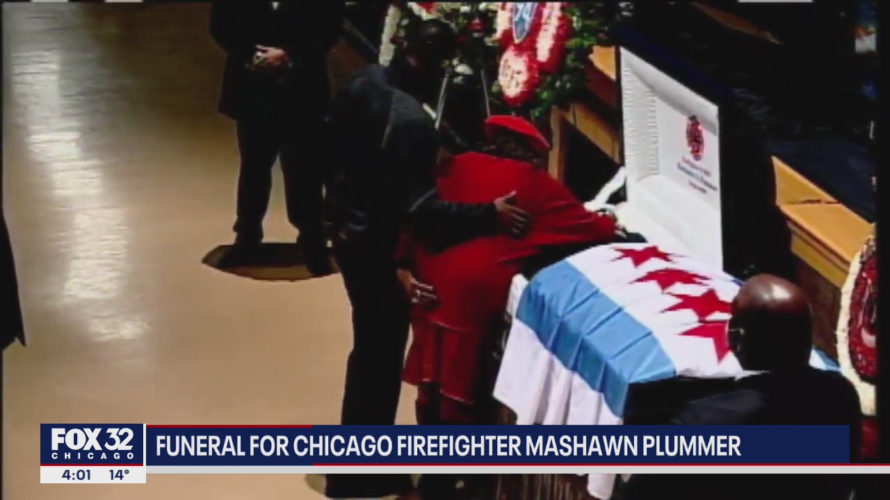 Funeral held for fallen Chicago firefighter
