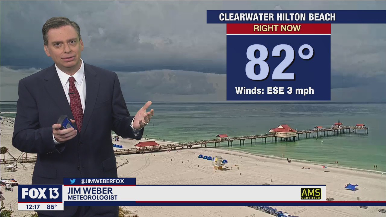 Thursday afternoon weathercast