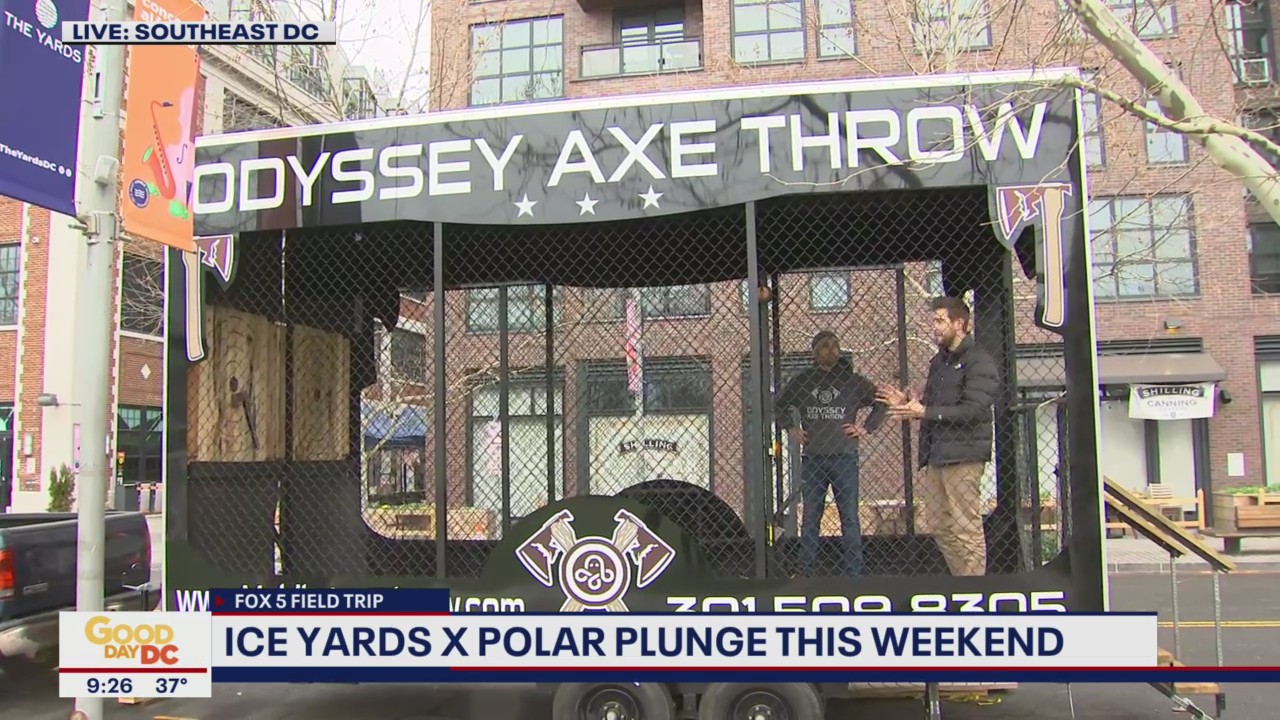 FOX 5 FIELD TRIP: Ice Yards x Polar Plunge this weekend