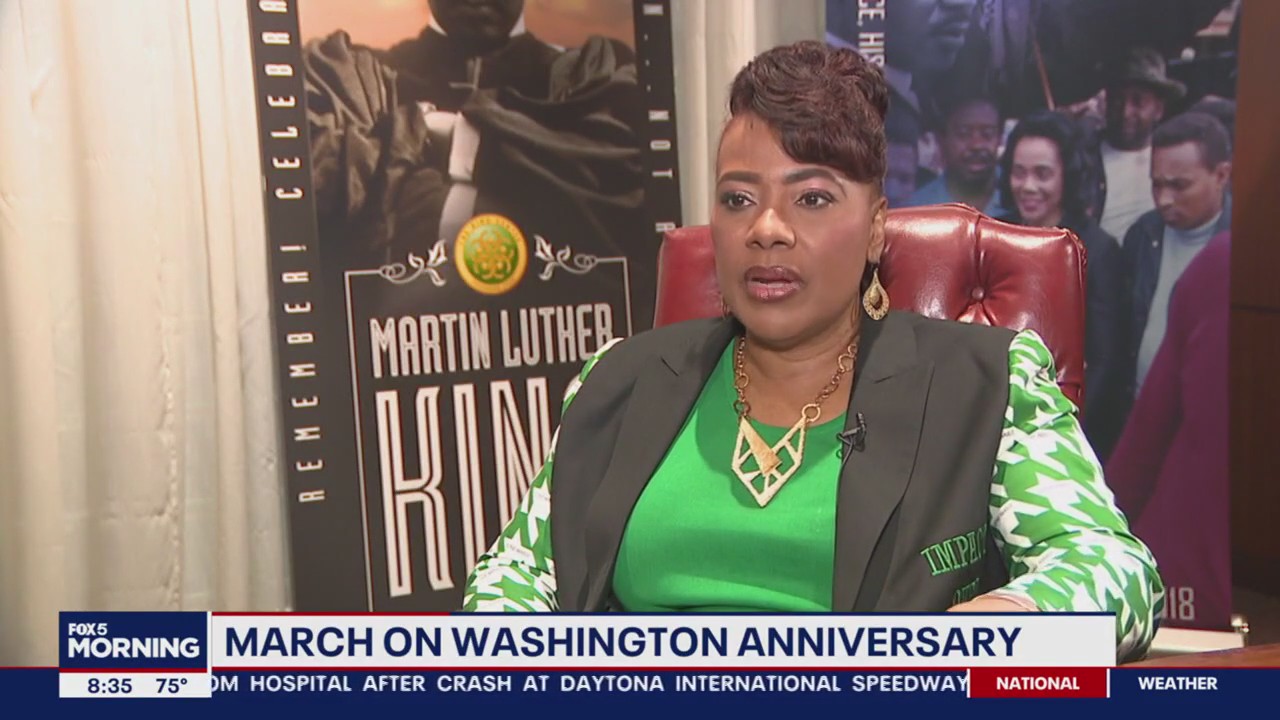Dr. Bernice King reflects on March on Washington anniversary