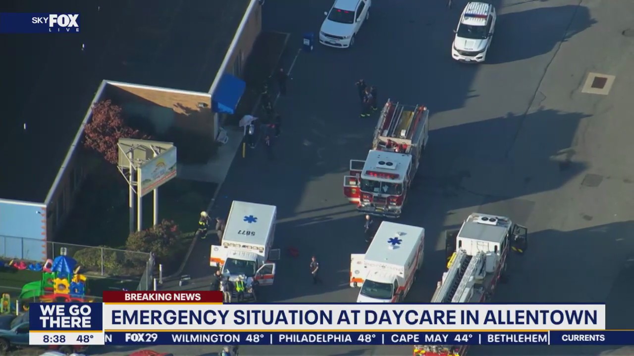Emergency crews respond to daycare in Allentown