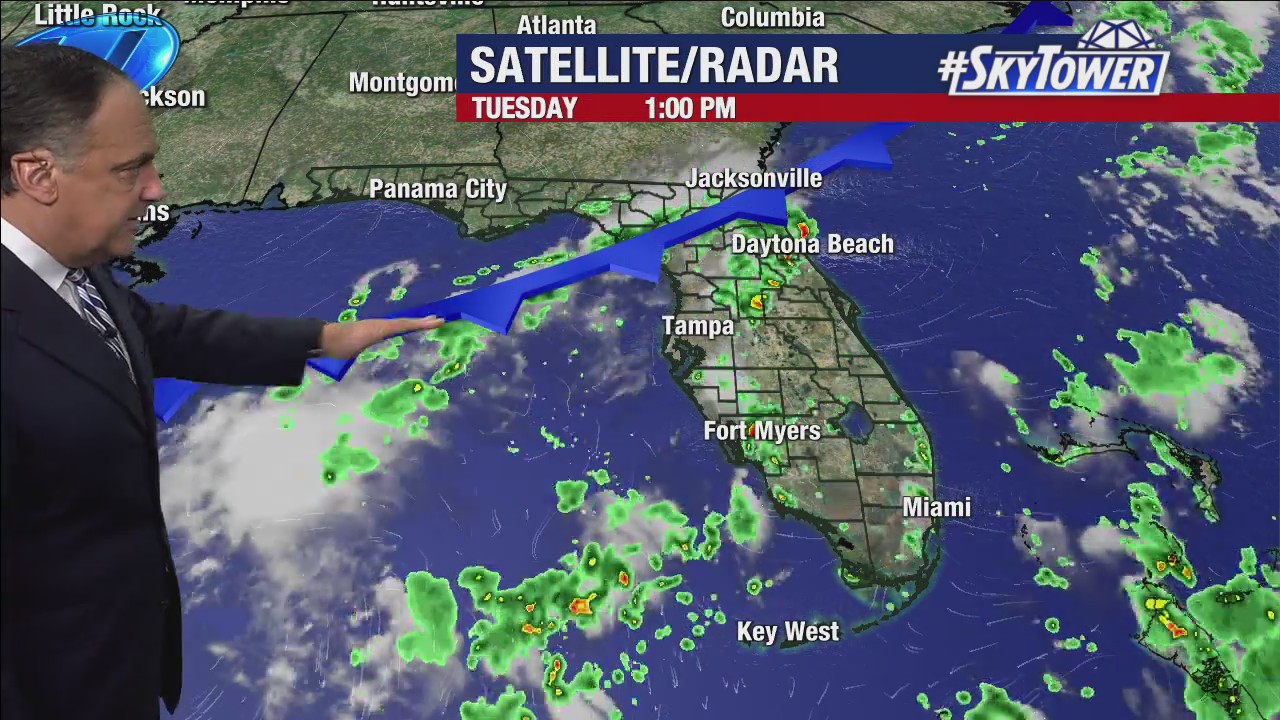 Tuesday evening forecast