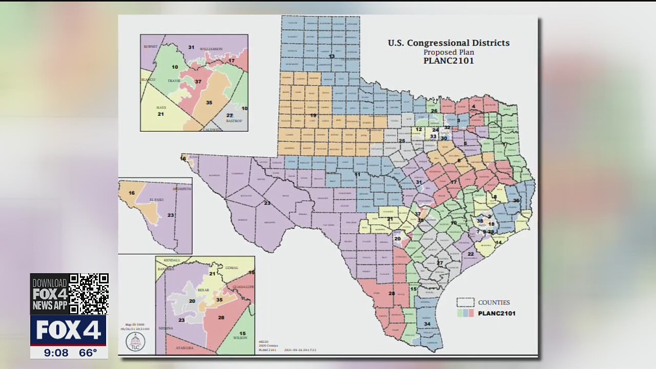 Texas House approves redistricting map largely favoring Republicans