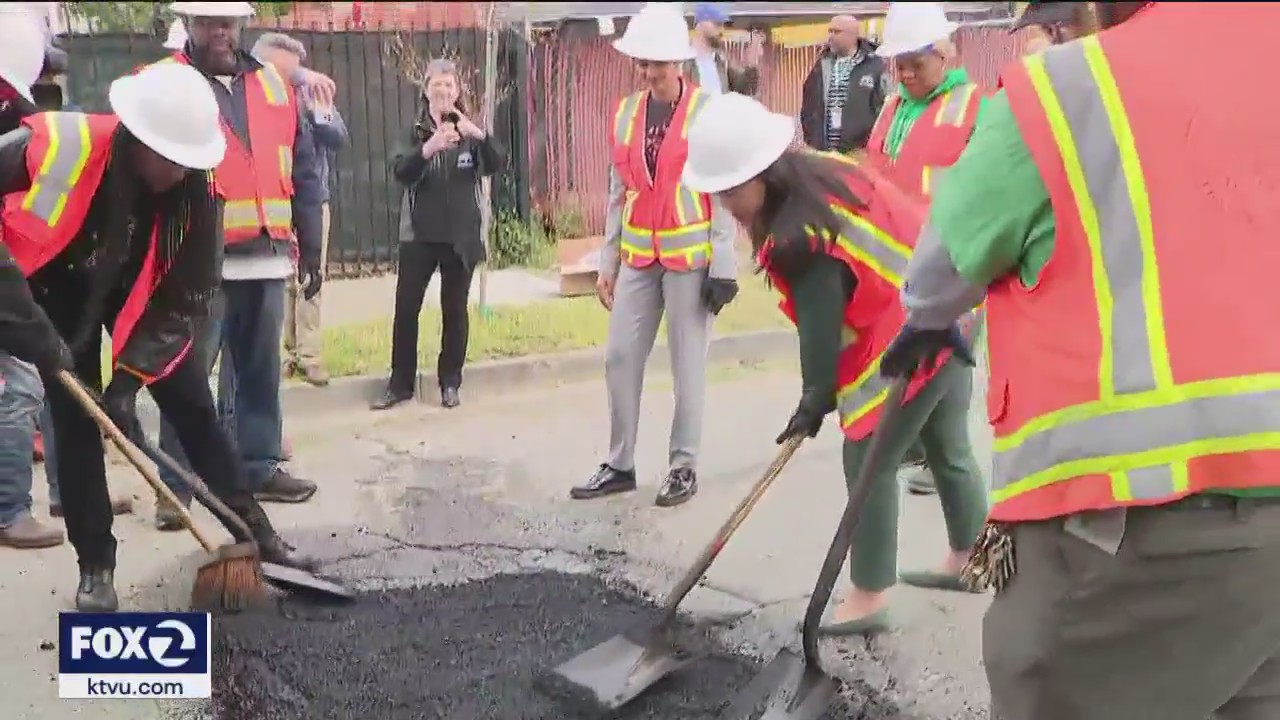 Oakland's pothole blitz could take longer to repair because of winter storms