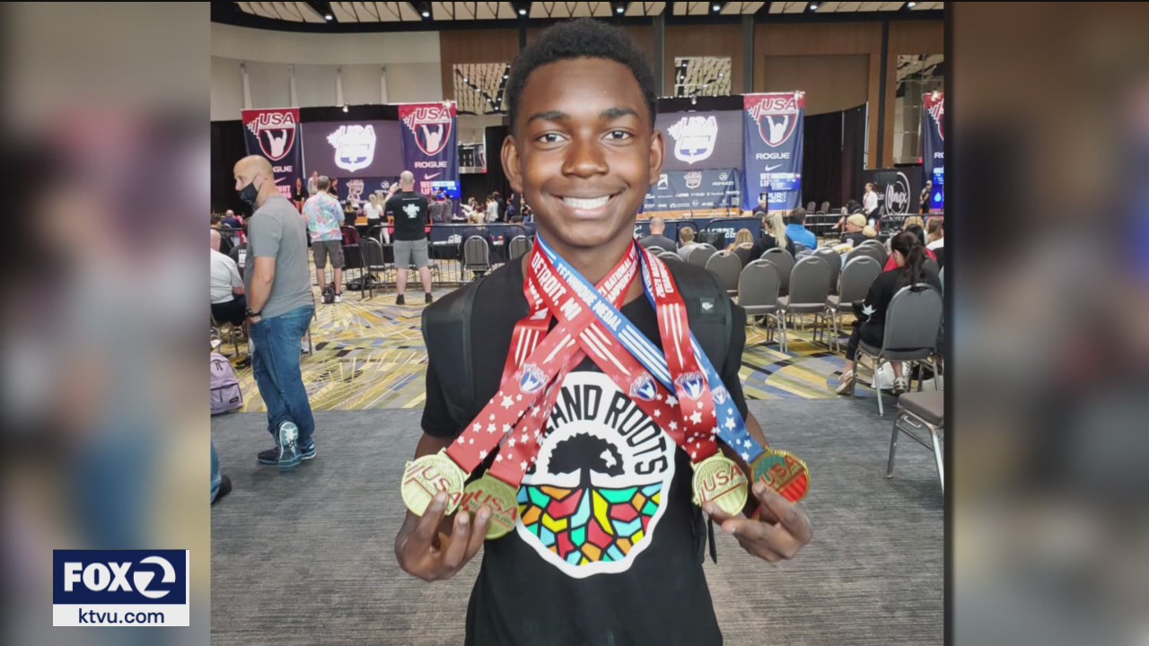 8th grade-Oakland weightlifter stands chance to compete in 2028 Olympics