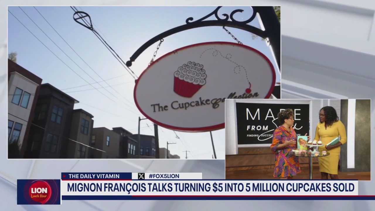 Mignon François talks turning $5 into $5 million sold cupcakes
