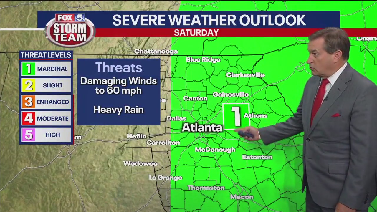 Friday night forecast
