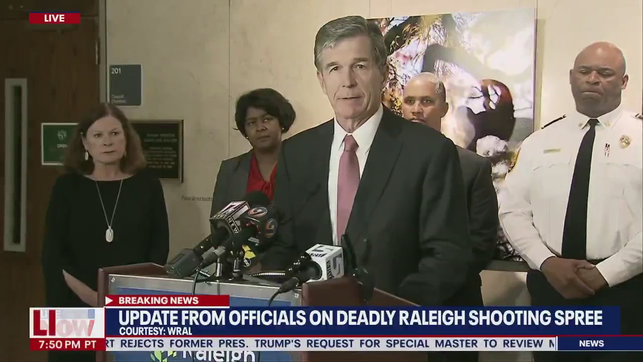 UPDATE: Suspect in Raleigh shooting spree taken in custody | LiveNOW from FOX