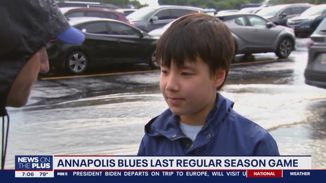 Annapolis Blues last regular season game