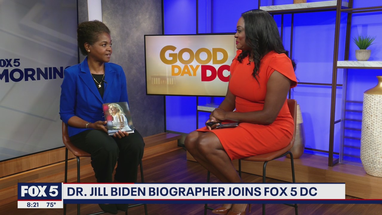 Dr. Jill Biden biographer visits FOX 5