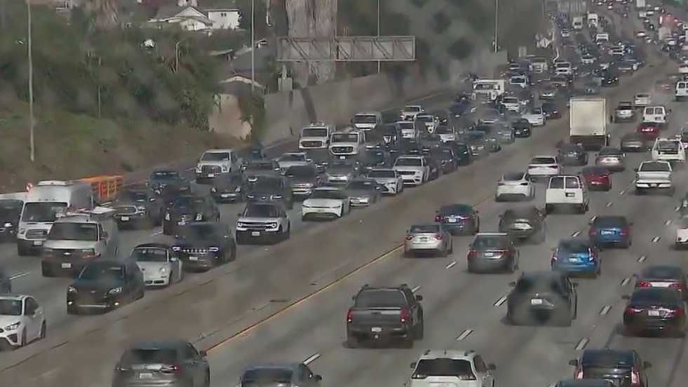 Holiday weekend traffic