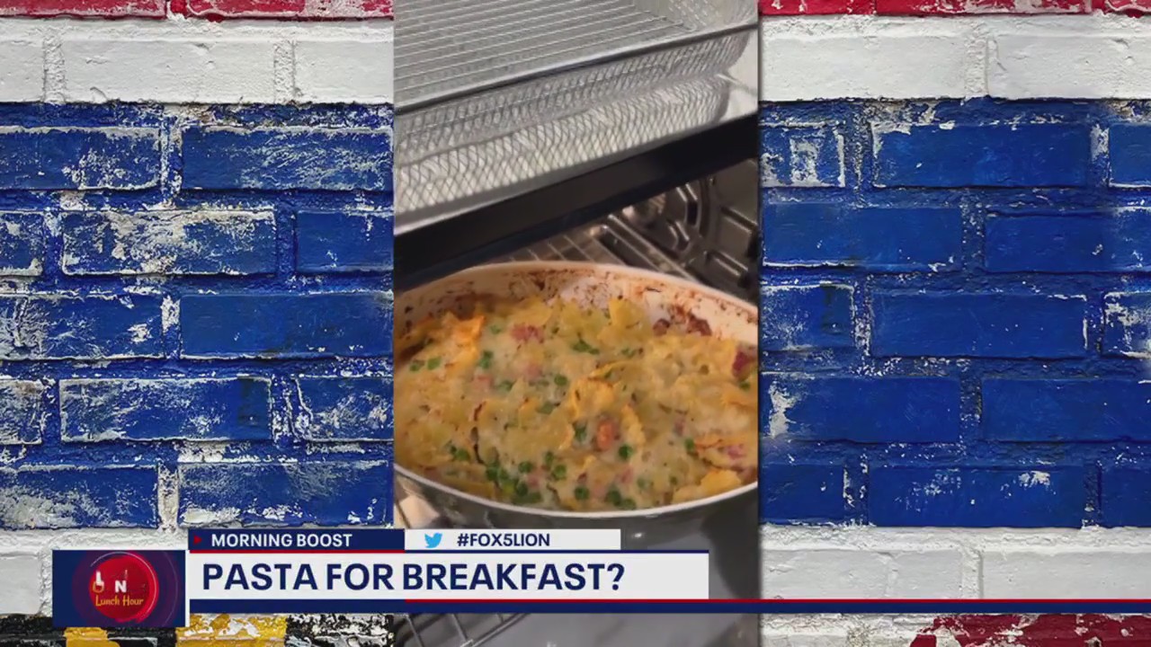 Pasta for breakfast?