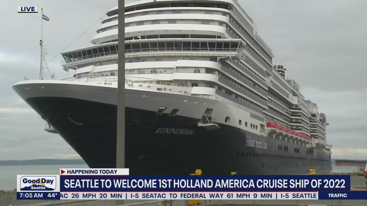 Seattle to welcome first Holland America cruise ship of 2022