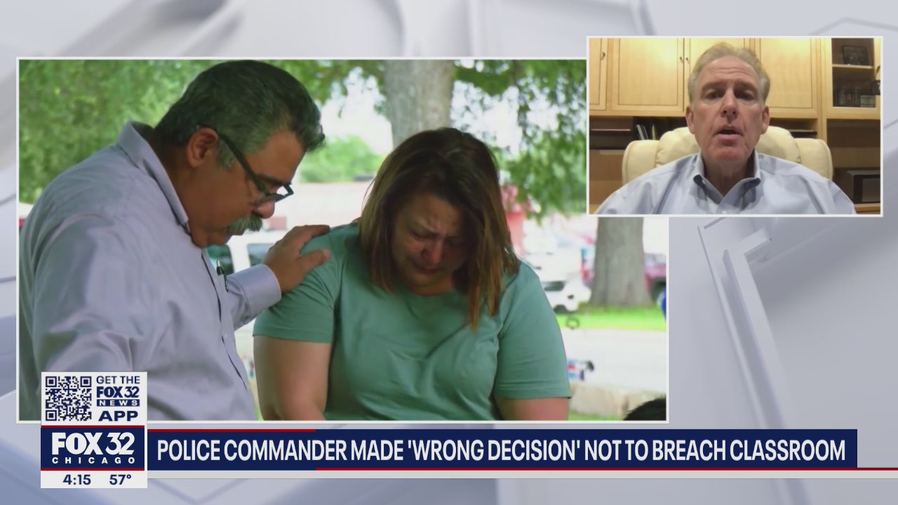 Former FBI agent says law enforcement in Uvalde should have entered the classroom immediately to neutralize shooter