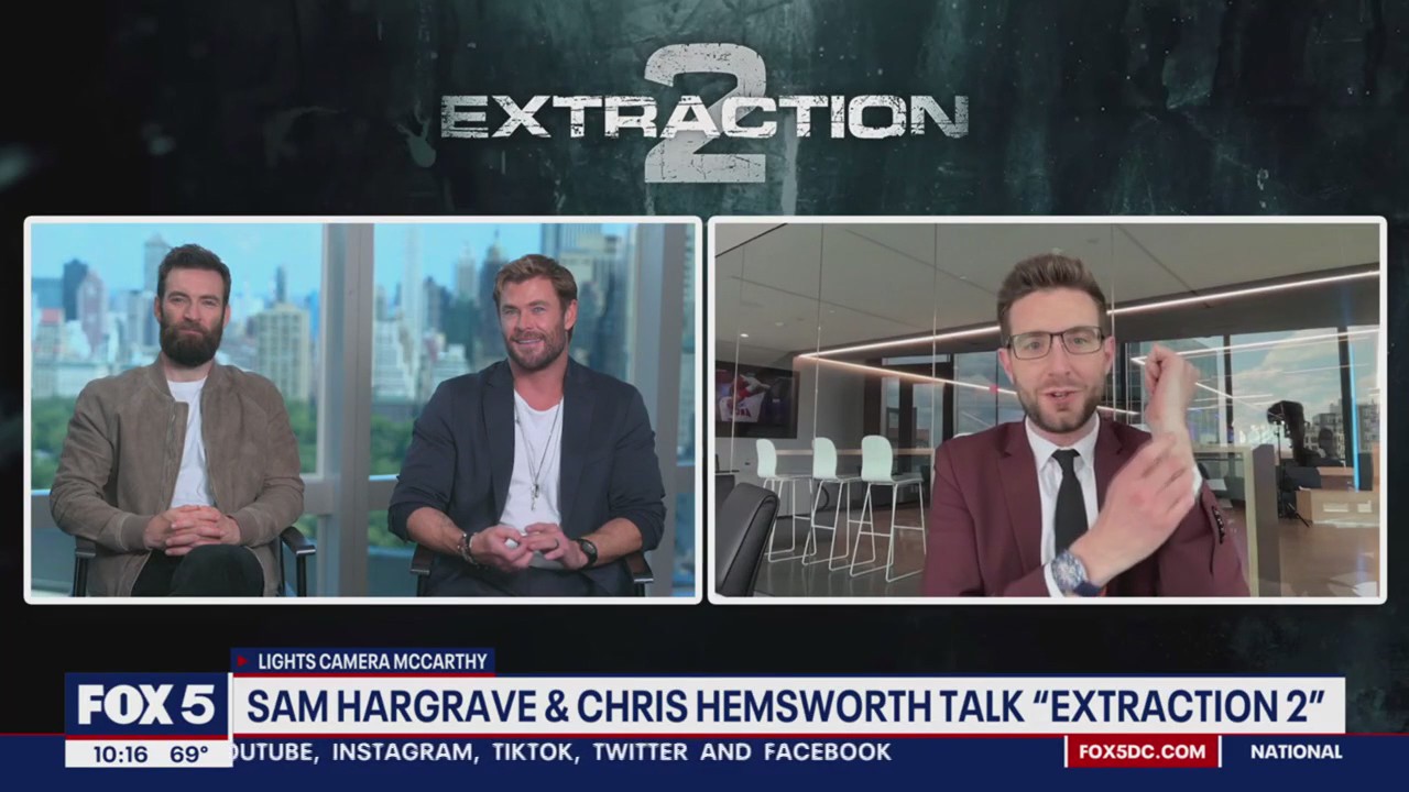 Chris Hemsworth, Sam Hargrave talk Extraction 2