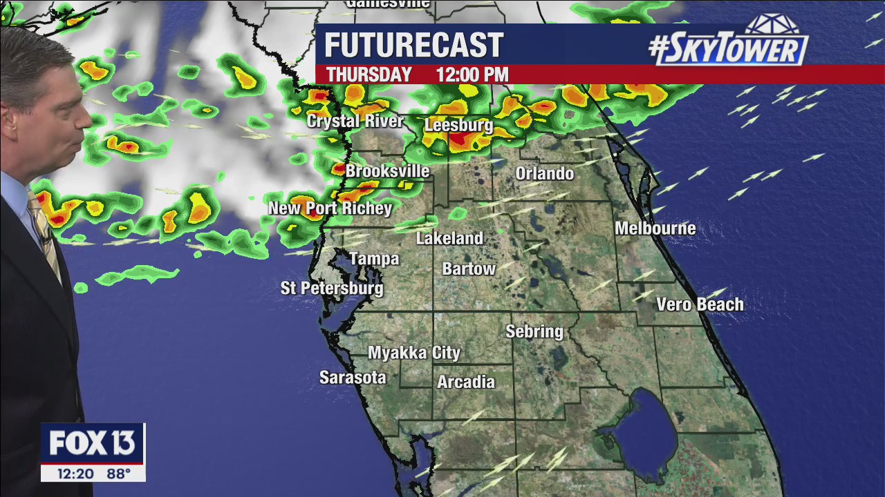 Thursday afternoon forecast