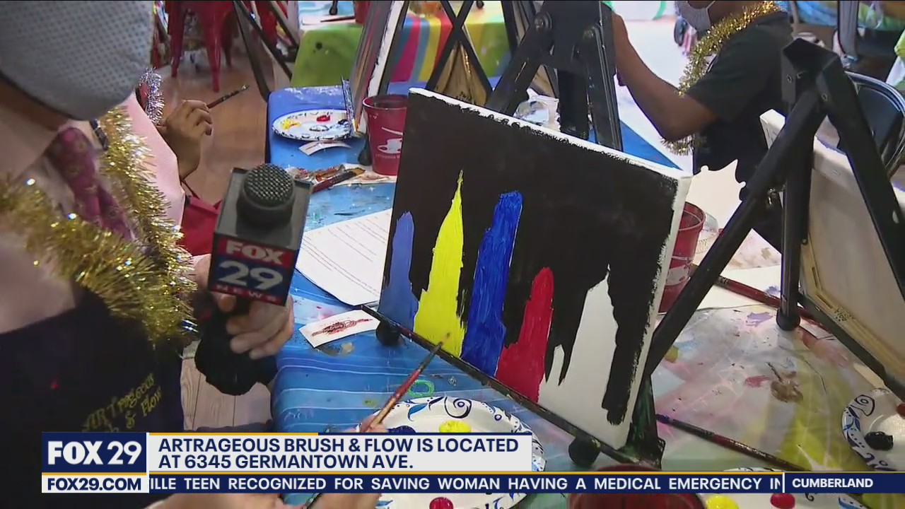 New Year's Eve paint party