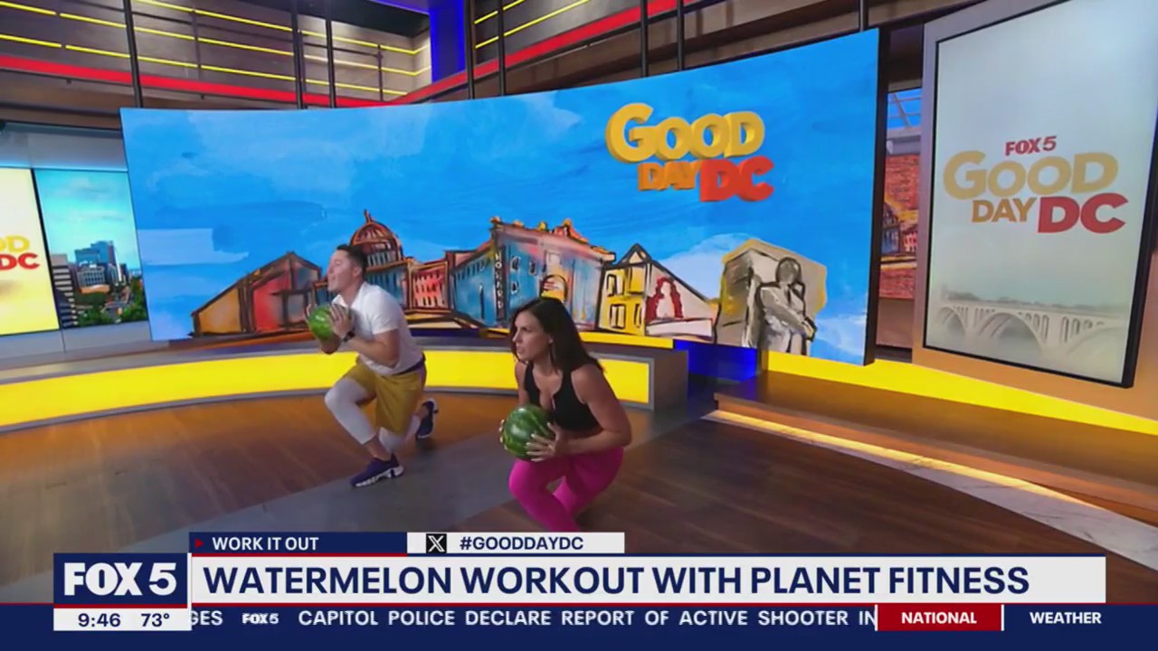 National Watermelon Day workout