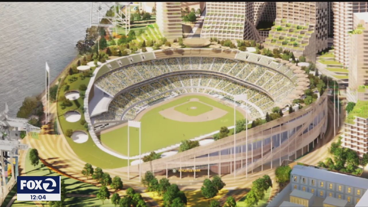 Longshore workers at Port of Oakland protest A's ballpark proposal