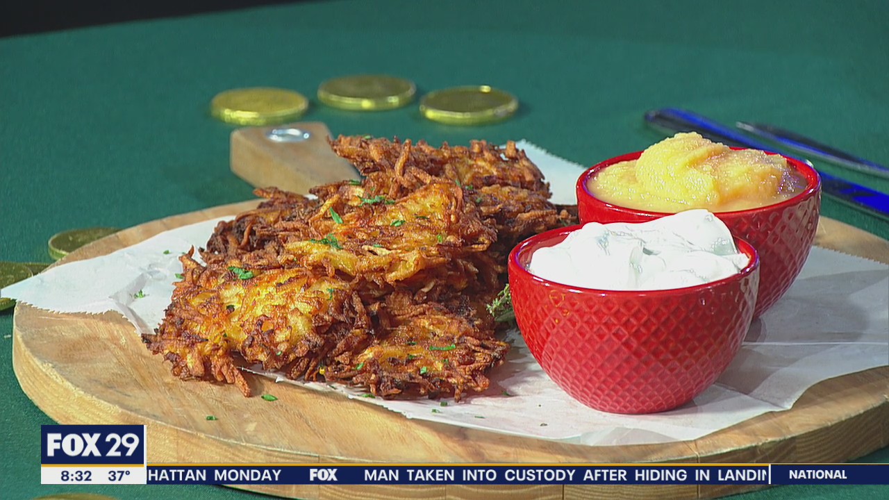 Fox & Son Fair Foods makes latkes for Hanukkah