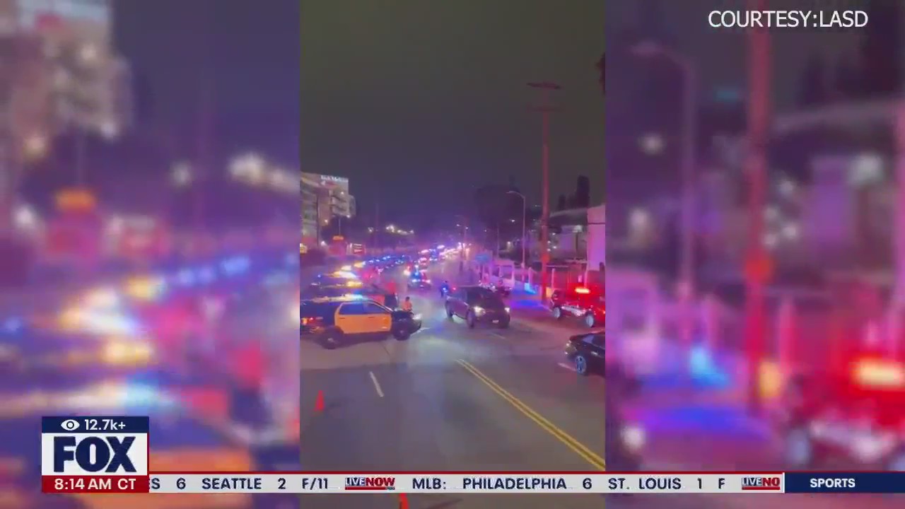 LA deputy dies after being shot in patrol car