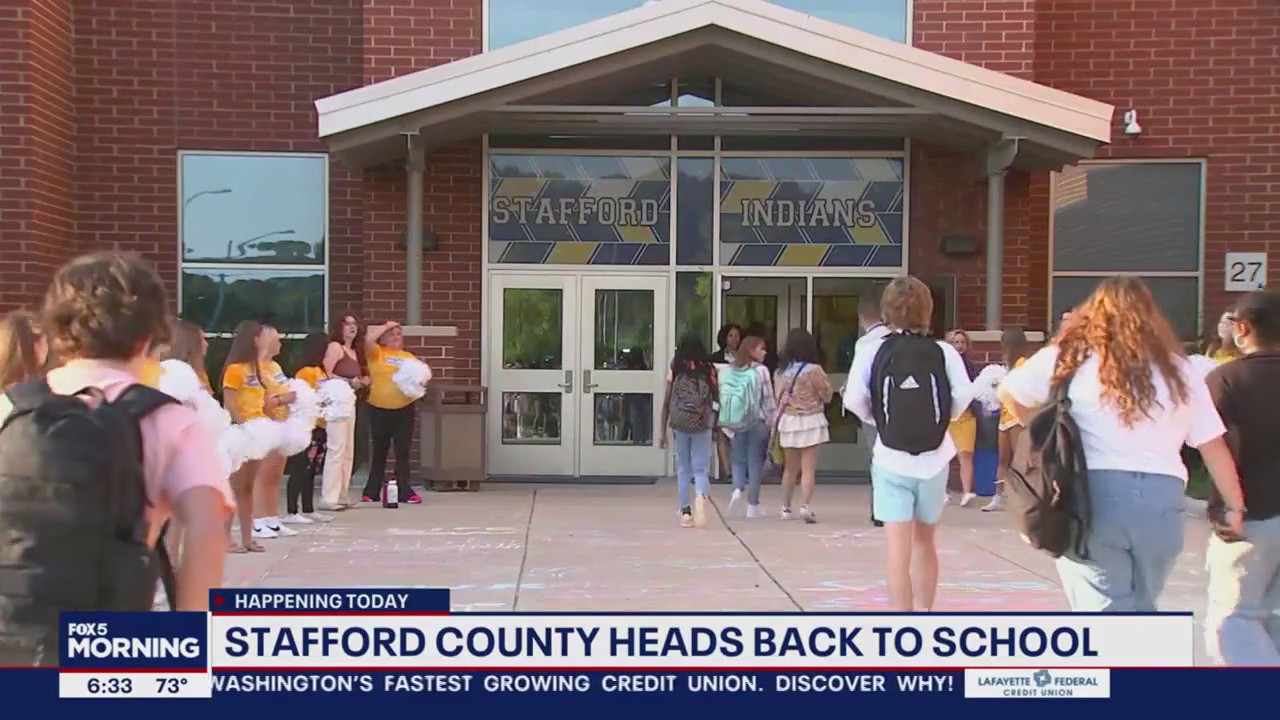 Stafford County students head back to school for 'Transition Day'