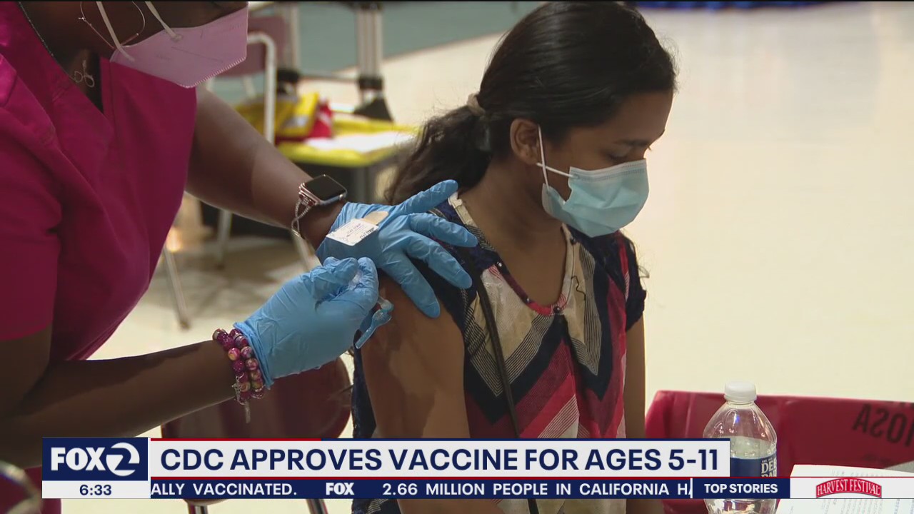 CDC approves vaccines for kids; Kaiser ready to start