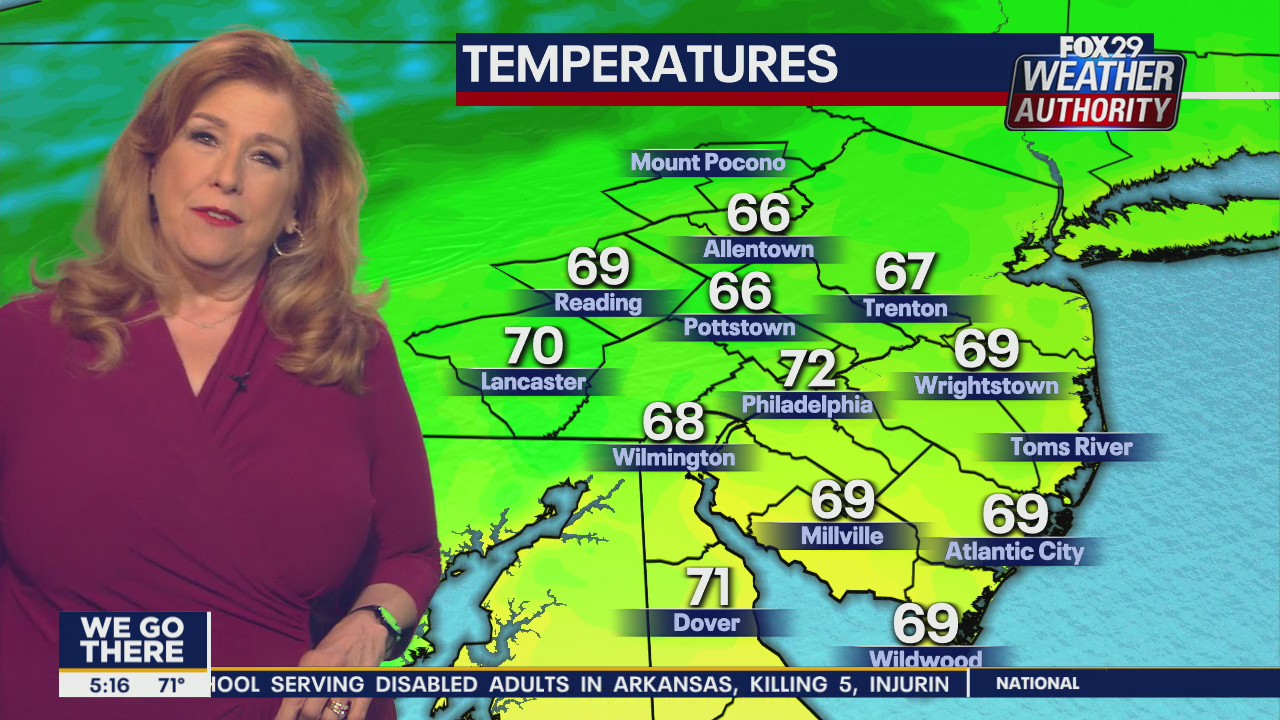 Weather Authority: Wednesday, 5 a.m. update