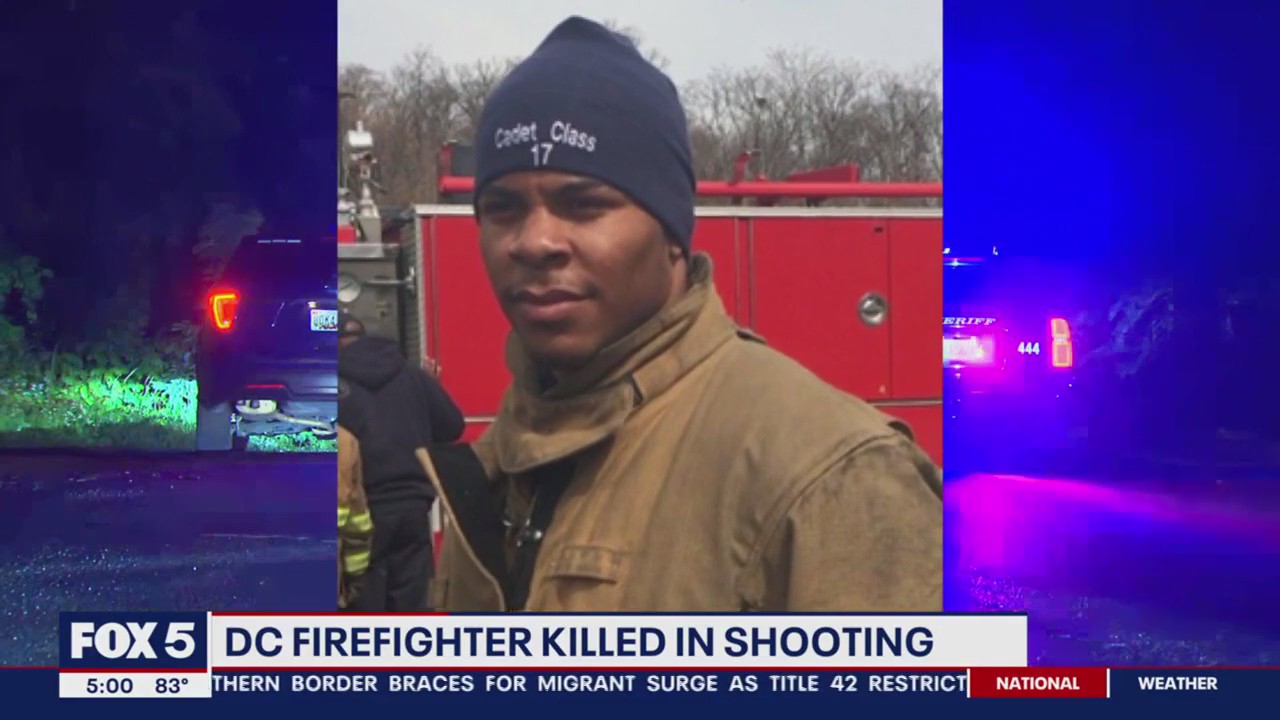 DC firefighter killed in shooting