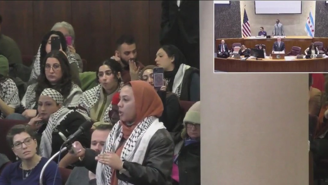 Chicago City Council to vote on ceasefire resolution for Israel-Hamas war