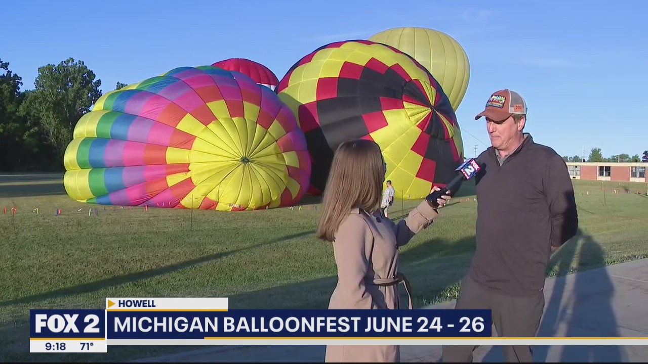 Michigan Challenge Balloonfest this weekend in Howell