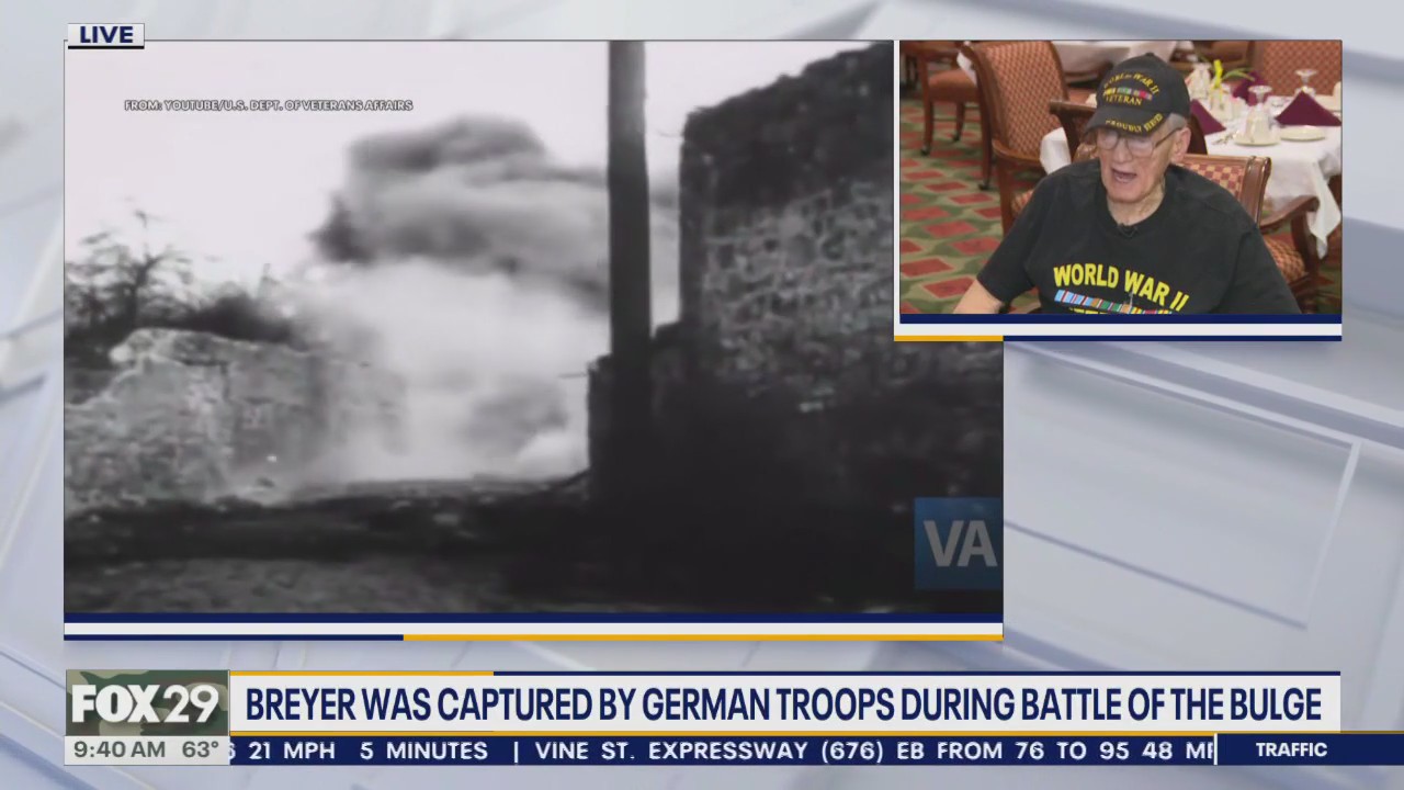 Local World War II veteran who was captured by Nazi soldiers honored on Veterans Day