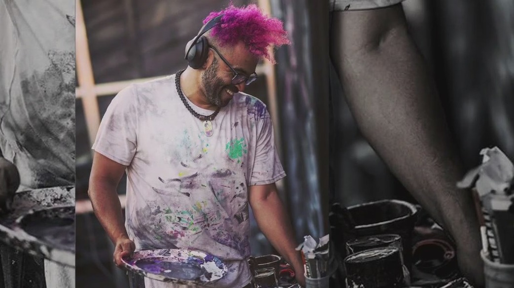 Local Austin artist Chris Rogers finds purpose in art after overcoming addiction