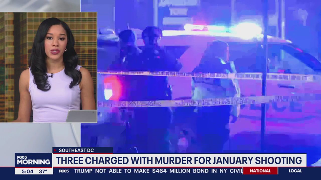 DC police arrest 3 in connection to deadly January shooting