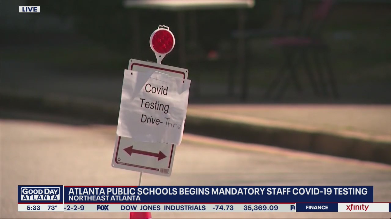 Atlanta Public Schools begin mandatory COVID testing for staff
