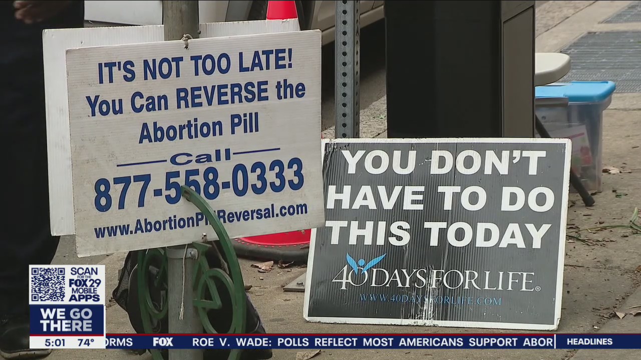 Philadelphia reacts after leaked Roe v. Wade draft