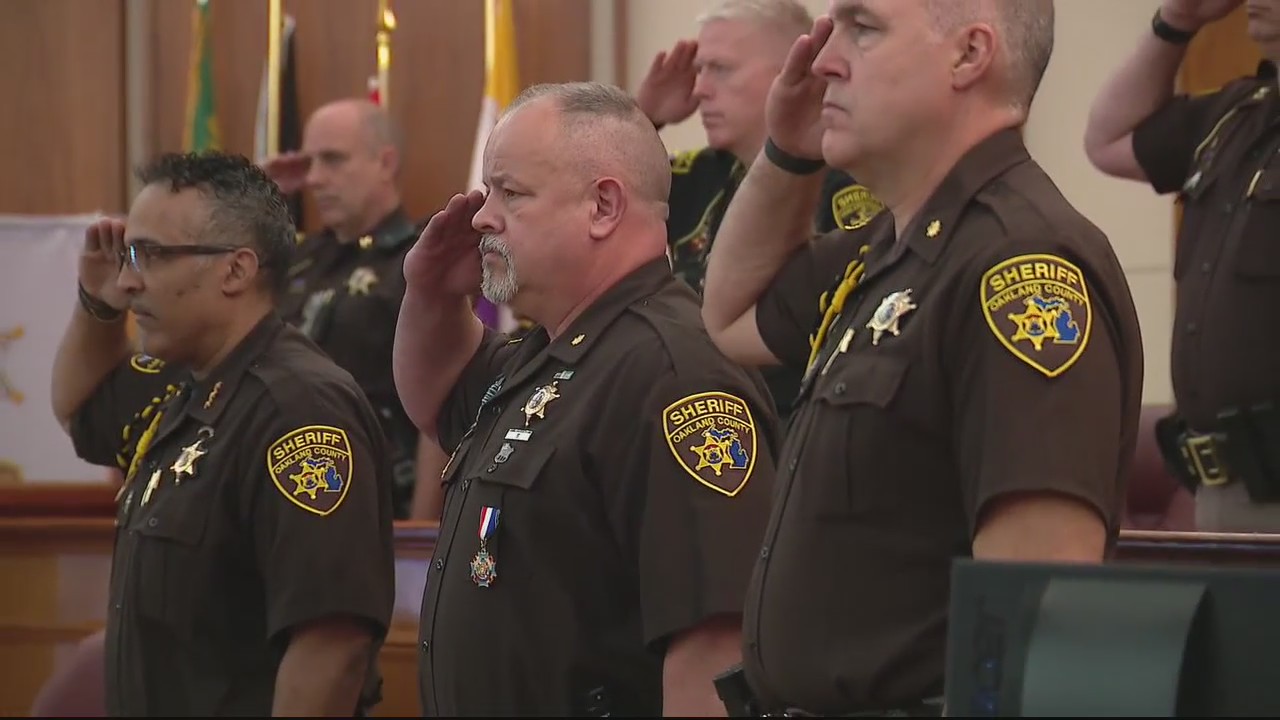 Oakland County Sheriff honors top officers, civilians