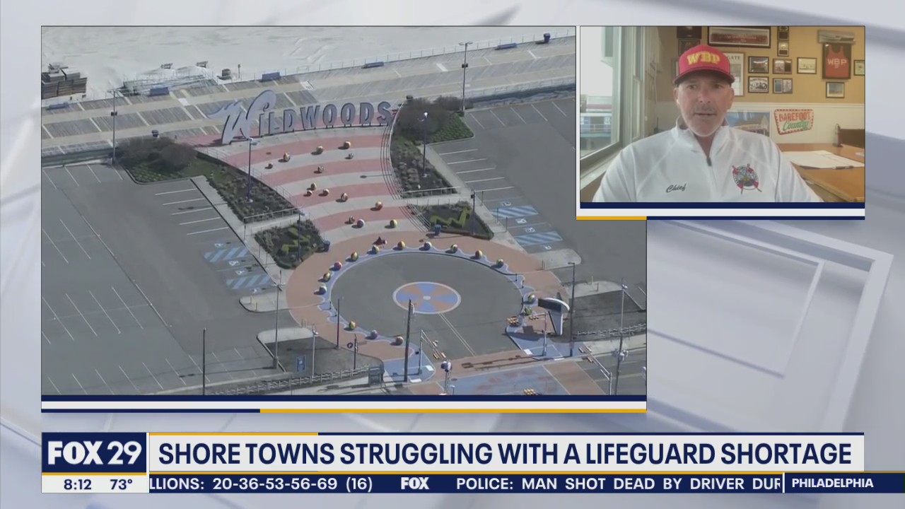 Shore towns struggling with lifeguard shortage