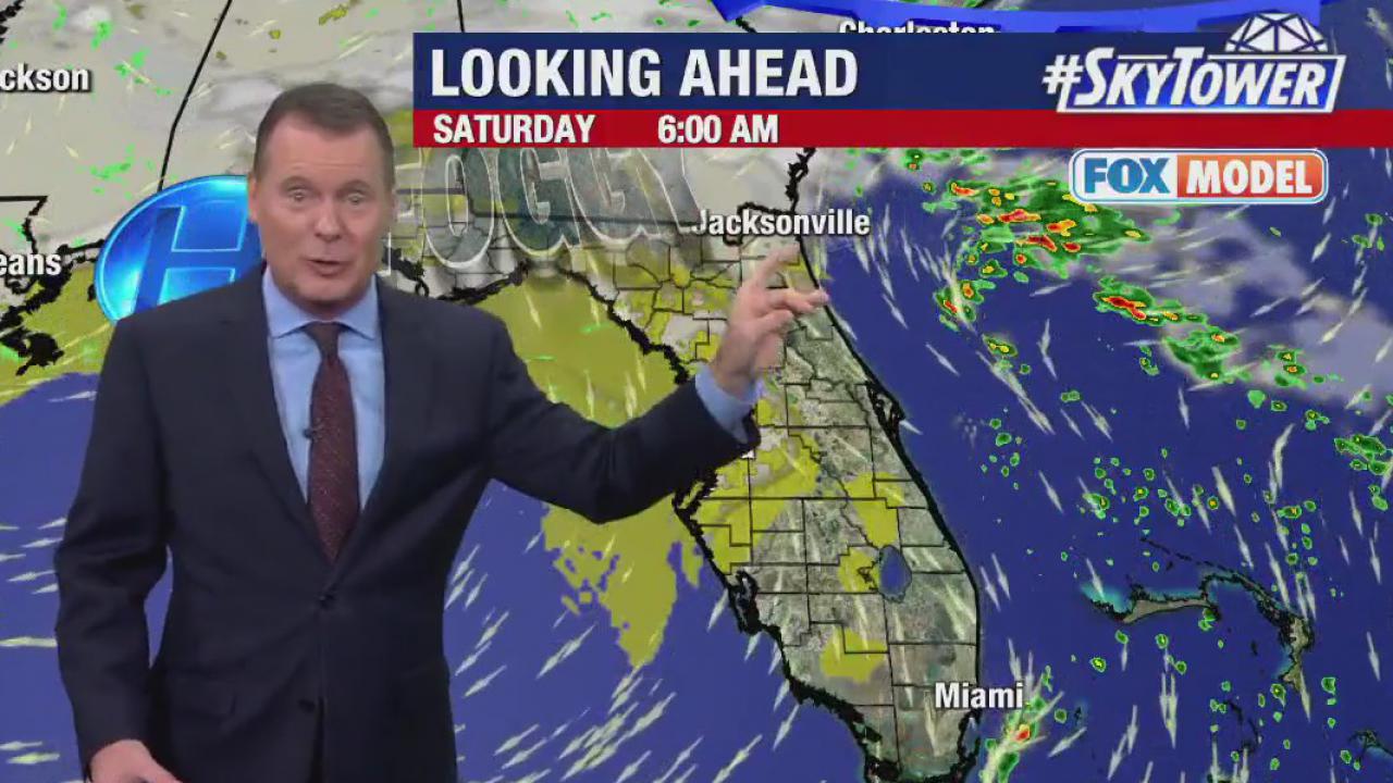 Friday morning forecast