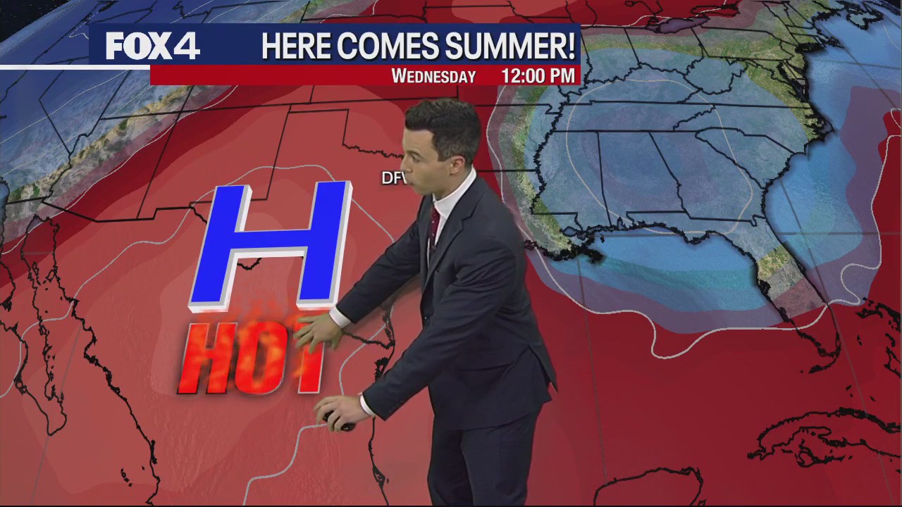 Dallas weather: June 19 afternoon forecast